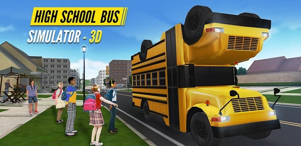 School Bus Simulator Driving Para Hileli MOD APK [v4.2] 4